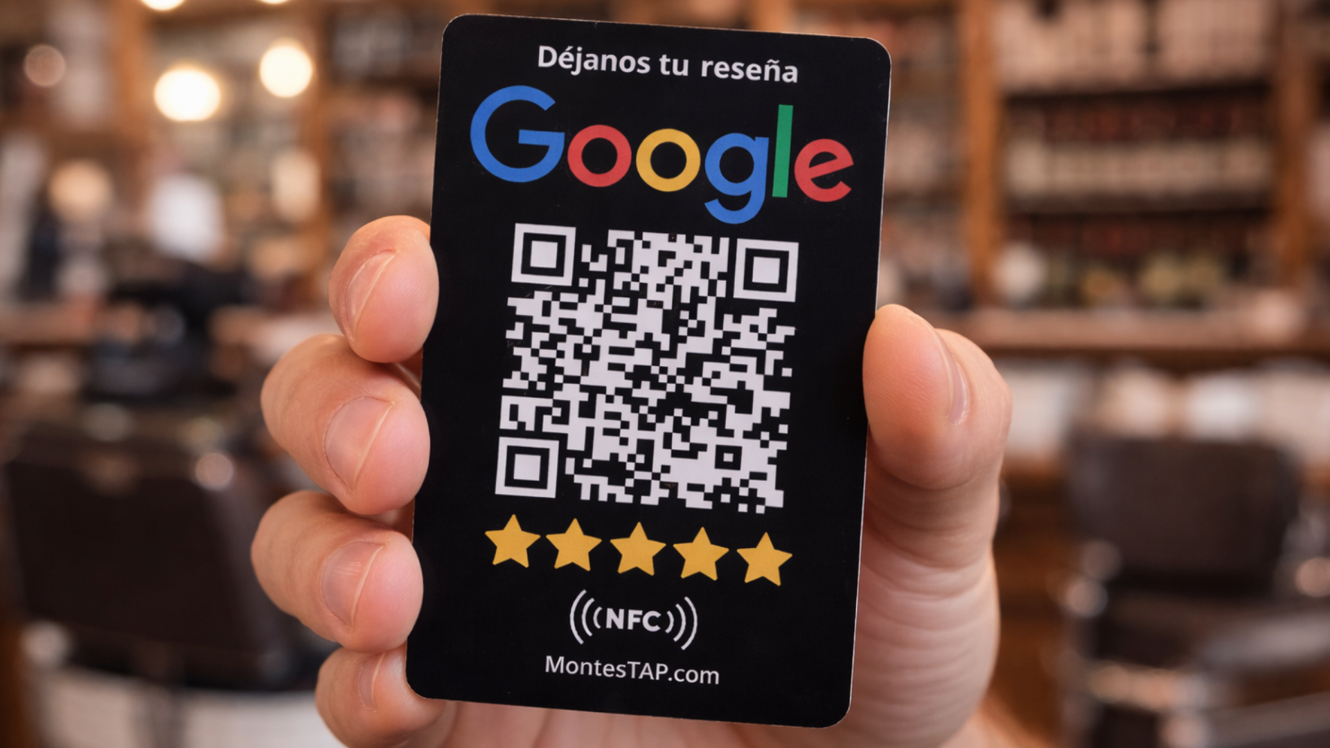 Cómo conseguir más reseñas en Google con una tarjeta NFC y QR – MontesTAP