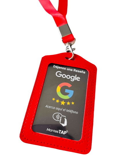 Tarjeta NFC Reseñas Google