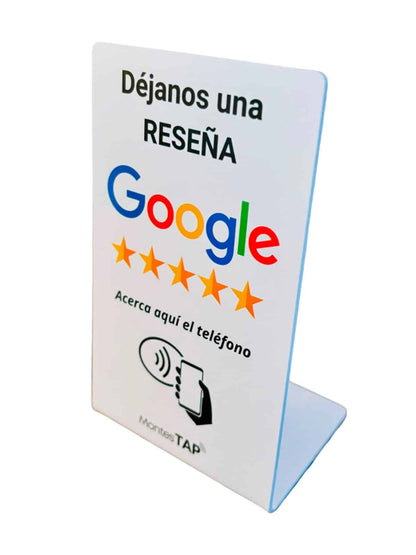 Stand / Soporte NFC Reseñas Google