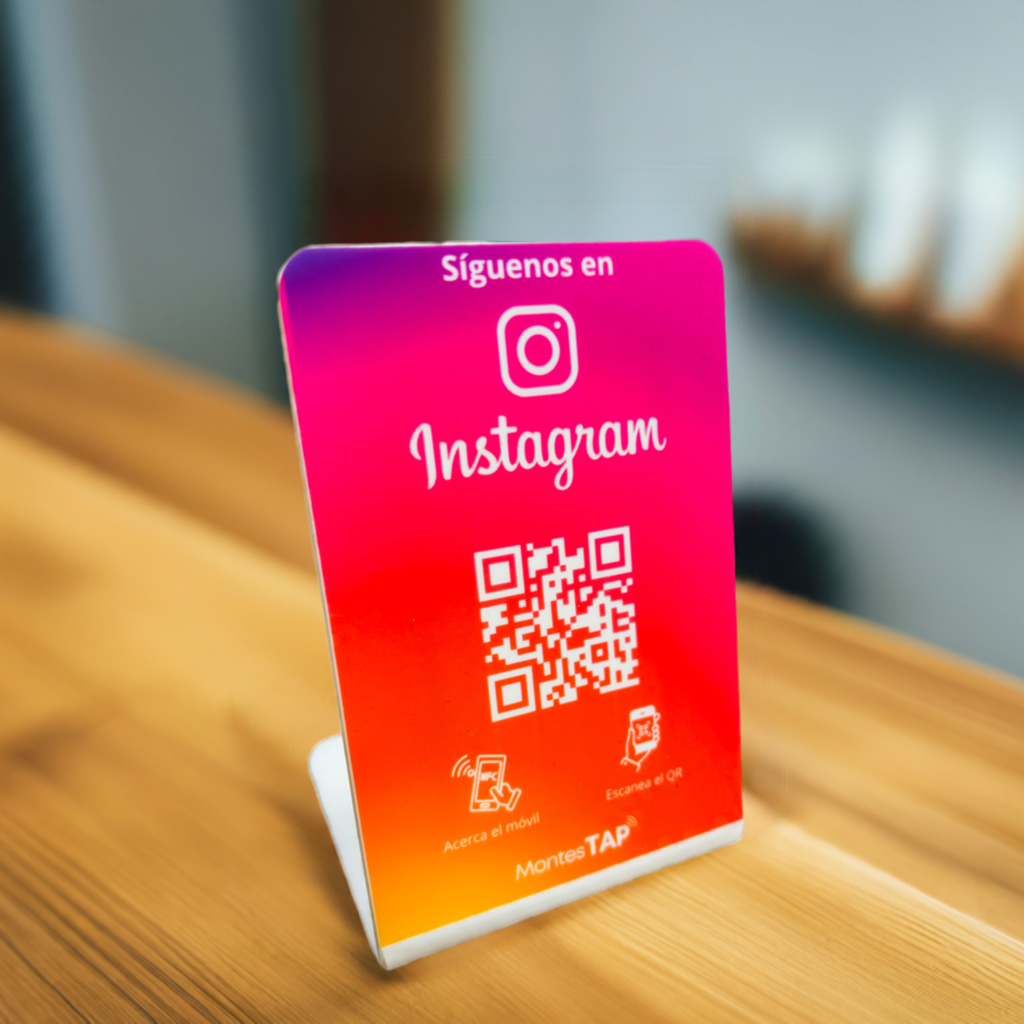 Stand NFC/QR para Instagram