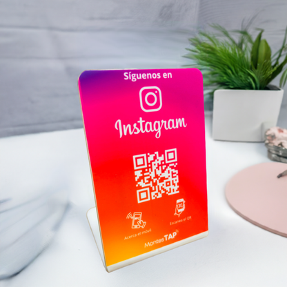 Stand NFC/QR para Instagram