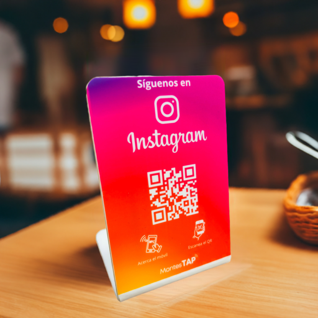 Stand NFC/QR para Instagram