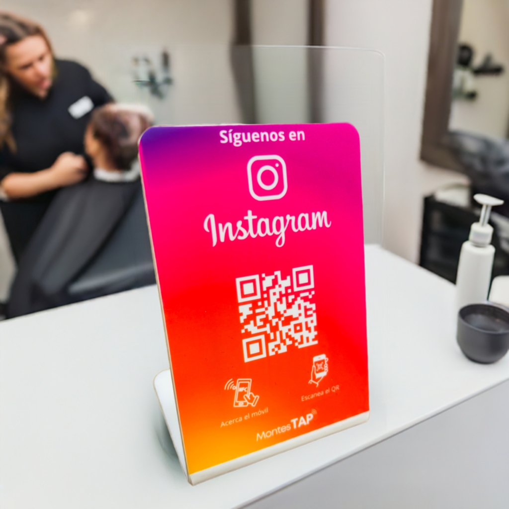 Stand NFC/QR para Instagram