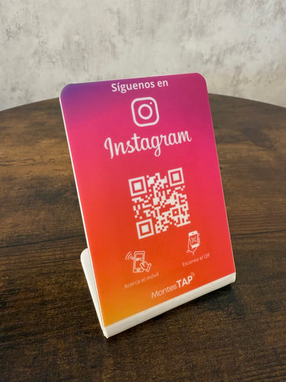 Stand NFC/QR para Instagram