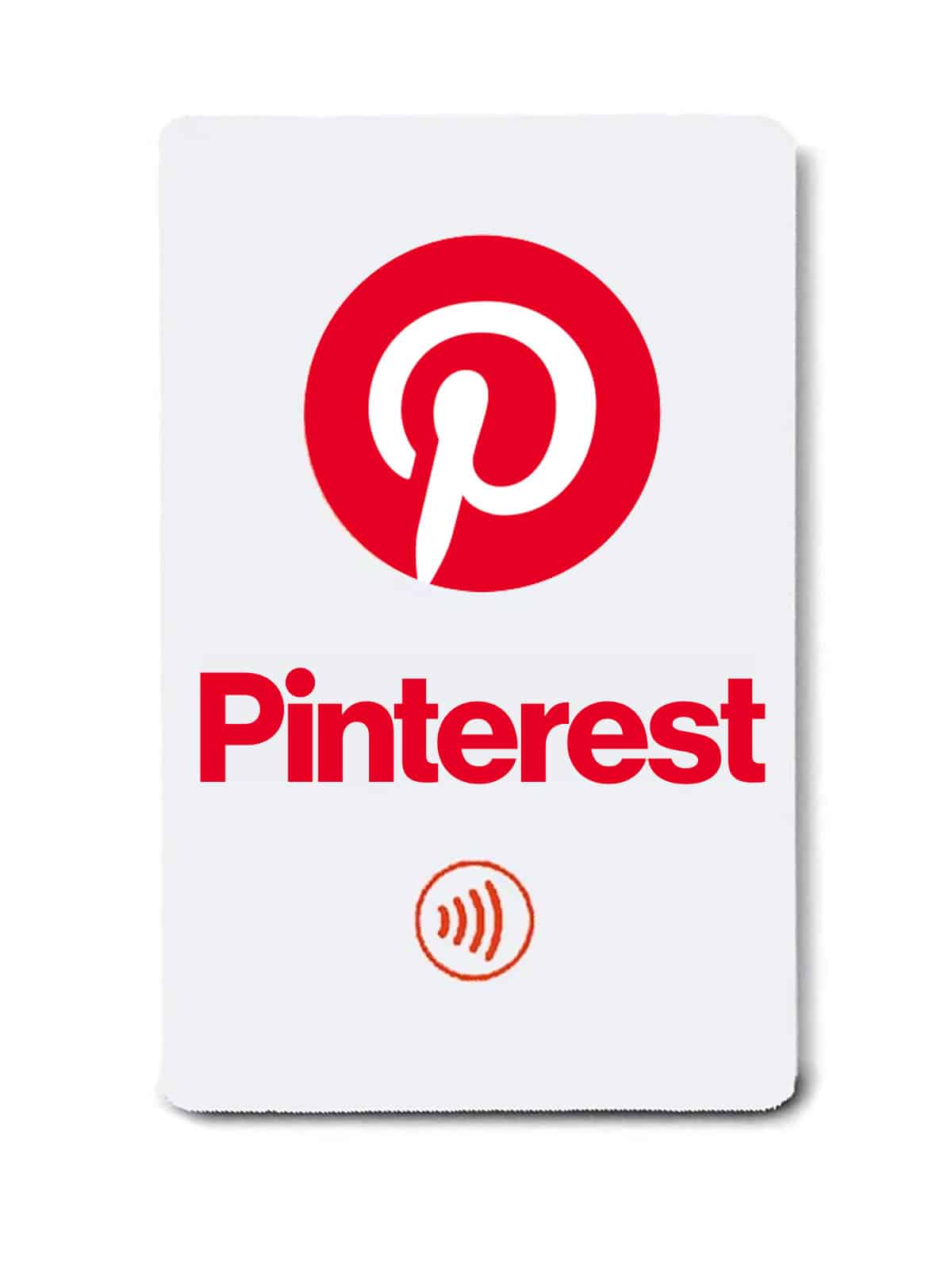 Tarjeta NFC Pinterest