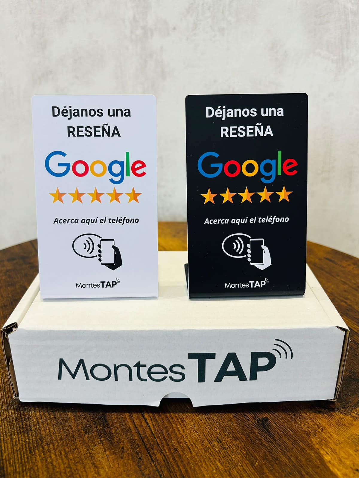 Stand / Soporte NFC Reseñas Google