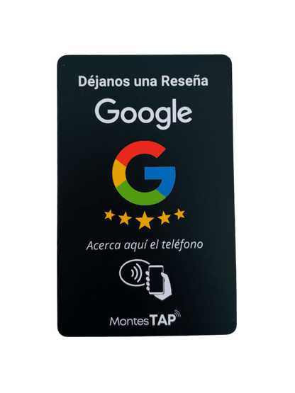 Tarjeta NFC Reseñas Google