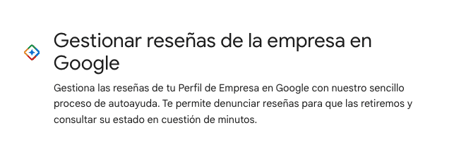 reportar resenas google